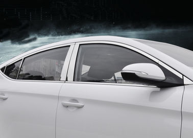 Çin Hyundai Elantra 2016 Avante Otomobil Pencere Dekorasyonu, Paslanmaz Çelik Dekorasyon Şerit Tedarikçi