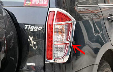 Çin Özel Otomobil Far Kapakları, Chery Tiggo 2012 Tail Lamp Chrome Rim Tedarikçi