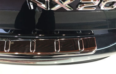Çin Lexus 2015 NX200 NX300 için kromlu parlak dış arka kapı eşiği plakaları Tedarikçi