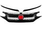 Honda New Civic 2016 2018 için dayanıklı ABS Type-R Otomatik Ön ızgara Tedarikçi