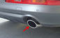 Audi Q7 için paslanmaz çelik otomobil yedek parçaları kuyruk muffler havalandırma borusu kapağı Tedarikçi