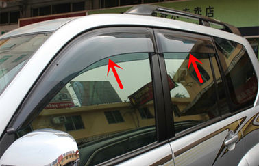 Çin Prado 2010 FJ150 Güneş Yağmur Koruyucu için Enjeksiyon Kalıplama Araba Pencere Vizörleri Tedarikçi