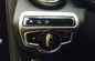 Mercedes Benz GLC 2015 2016 X205 Otomobil İç Çizim Parçaları Hromlu veya 3D Karbon Tedarikçi