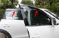 Şeffaf Pencere Vizörleri Çizgi Şeritli Araba Pencere Vizörleri Fit Audi Q5 2009 Tedarikçi